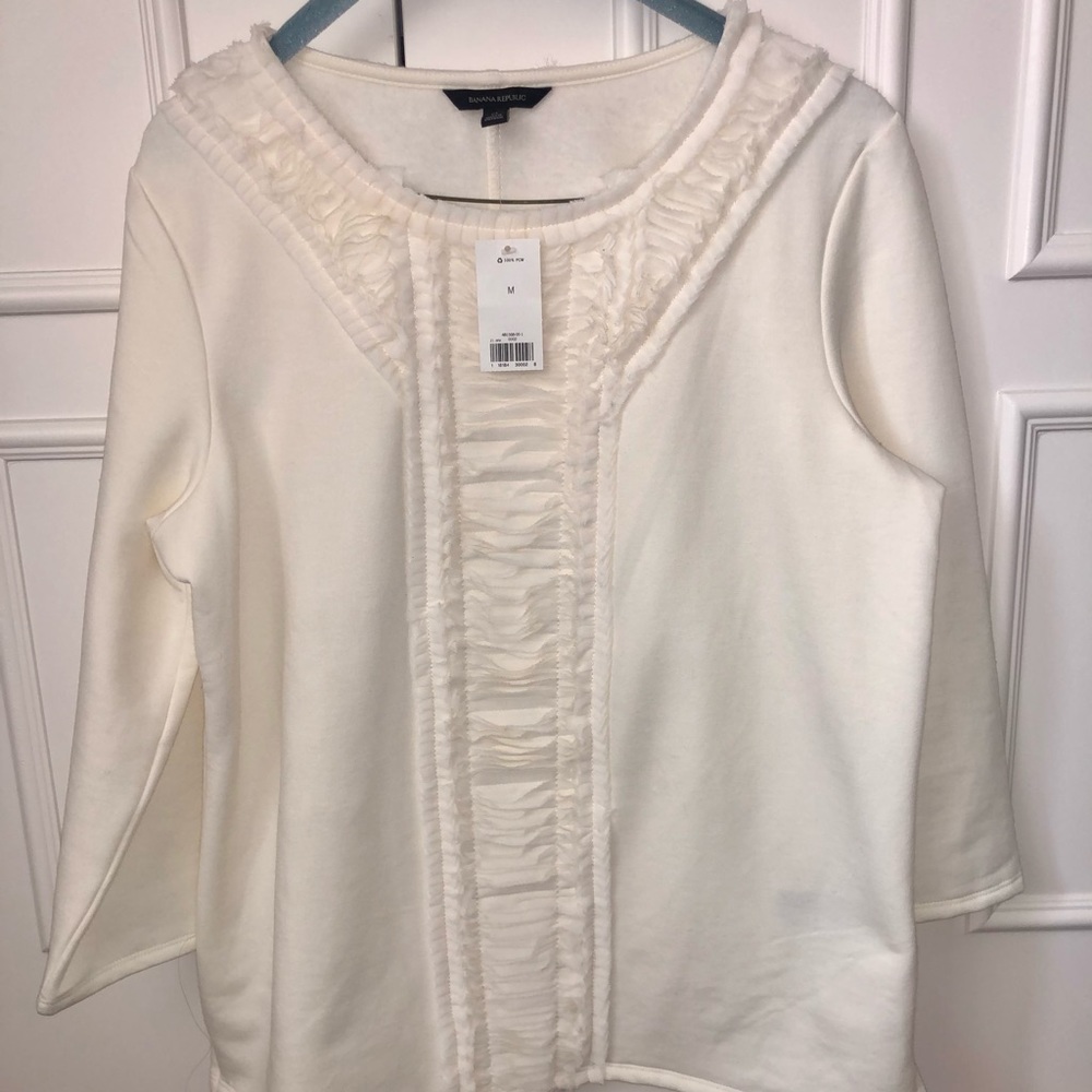 Banana Republic white blouse!